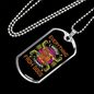 Everything I Know Necklace Stainless Steel or 18k Gold Dog Tag 24" Chain-Express Your Love Gifts