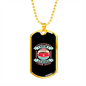 Everything I Know Pink Necklace Stainless Steel or 18k Gold Dog Tag 24" Chain-Express Your Love Gifts