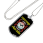 Everything I Know Siberian Necklace Stainless Steel or 18k Gold Dog Tag 24" Chain-Express Your Love Gifts