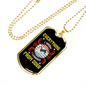 Everything I Know Siberian Necklace Stainless Steel or 18k Gold Dog Tag 24" Chain-Express Your Love Gifts