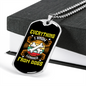 Everything I Know Yellow Necklace Stainless Steel or 18k Gold Dog Tag 24" Chain-Express Your Love Gifts