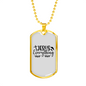 Everything Jesus Cross Necklace Stainless Steel or 18k Gold Dog Tag 24" Chain-Express Your Love Gifts