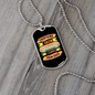 Everything Learned From Dogs Bone Necklace Stainless Steel or 18k Gold Dog Tag 24" Chain-Express Your Love Gifts
