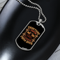 Everything Learned From Dogs Necklace Stainless Steel or 18k Gold Dog Tag 24" Chain-Express Your Love Gifts