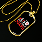 Evolution of Poker Gambler Necklace Stainless Steel or 18k Gold Dog Tag 24-Express Your Love Gifts