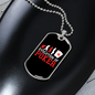 Evolution of Poker Gambler Necklace Stainless Steel or 18k Gold Dog Tag 24-Express Your Love Gifts