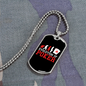 Evolution of Poker Gambler Necklace Stainless Steel or 18k Gold Dog Tag 24-Express Your Love Gifts