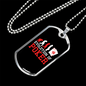 Evolution of Poker Gambler Necklace Stainless Steel or 18k Gold Dog Tag 24-Express Your Love Gifts