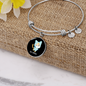 Ew People Cat Bracelet Stainless Steel or 18k Gold Circle Bangle-Express Your Love Gifts