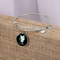 Ew People Cat Bracelet Stainless Steel or 18k Gold Circle Bangle-Express Your Love Gifts