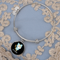 Ew People Cat Bracelet Stainless Steel or 18k Gold Circle Bangle-Express Your Love Gifts