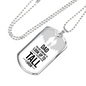Dad You Are Someone Dad Gift Necklace Stainless Steel or 18k Gold Dog Tag w 24" Chain-Express Your Love Gifts