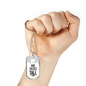 Dad You Are Someone Dad Gift Necklace Stainless Steel or 18k Gold Dog Tag w 24" Chain-Express Your Love Gifts