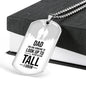 Dad You Are Someone Dad Gift Necklace Stainless Steel or 18k Gold Dog Tag w 24" Chain-Express Your Love Gifts