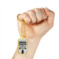 Fathers Day Dad Dog Tag Necklace Gift Killer Dad Stainless Steel or 18k Gold Dog Tag w 24" Chain-Express Your Love Gifts