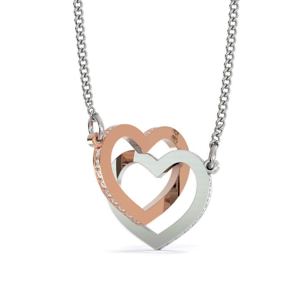 Irreplaceable Mom Inseparable Love Pendant 18k Rose Gold Finish 16” Mom Necklace-Express Your Love Gifts