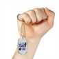 Father gift Reel Cool Dad Necklace Stainless Steel or 18k Gold Dog Tag w 24" Chain-Express Your Love Gifts