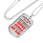 Super Hero Dad Dog Tag Stainless Steel or 18k Gold Necklace w 24" Chain-Express Your Love Gifts
