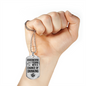 Weekend Forecast Dog Tag Gifts for Dad Necklace Stainless Steel or 18k Gold Dog Tag w 24" Chain-Express Your Love Gifts