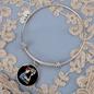 F Bomb Dog Mom Bracelet Stainless Steel or 18k Gold Circle Bangle-Express Your Love Gifts