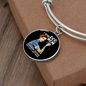 F Bomb Dog Mom Bracelet Stainless Steel or 18k Gold Circle Bangle-Express Your Love Gifts