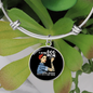 F Bomb Dog Mom Bracelet Stainless Steel or 18k Gold Circle Bangle-Express Your Love Gifts