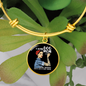 F Bomb Dog Mom Bracelet Stainless Steel or 18k Gold Circle Bangle-Express Your Love Gifts