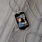 F Bomb Dog Mom Necklace Stainless Steel or 18k Gold Dog Tag 24" Chain-Express Your Love Gifts