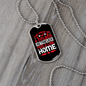 Face of Golden Retriever Red Necklace Stainless Steel or 18k Gold Dog Tag 24" Chain-Express Your Love Gifts