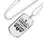 Faith Hope And Love Cross Necklace Stainless Steel or 18k Gold Dog Tag 24" Chain-Express Your Love Gifts