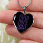 Faith Hope And Love Stainless Steel or 18k Gold Heart Pendant Necklace 18-22"-Express Your Love Gifts