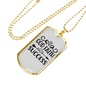 Faith Success Arrow Necklace Stainless Steel or 18k Gold Dog Tag 24" Chain-Express Your Love Gifts