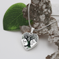 Family Where Life Begins Necklace Stainless Steel or 18k Gold Heart 18-22"-Express Your Love Gifts