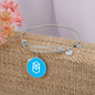 Fantom (FTM) Bracelet Stainless Steel or 18k Gold Circle Bangle-Express Your Love Gifts