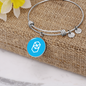 Fantom (FTM) Bracelet Stainless Steel or 18k Gold Circle Bangle-Express Your Love Gifts