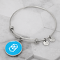 Fantom (FTM) Bracelet Stainless Steel or 18k Gold Circle Bangle-Express Your Love Gifts