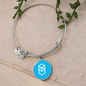 Fantom (FTM) Bracelet Stainless Steel or 18k Gold Circle Bangle-Express Your Love Gifts