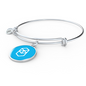 Fantom (FTM) Bracelet Stainless Steel or 18k Gold Circle Bangle-Express Your Love Gifts