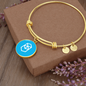 Fantom (FTM) Bracelet Stainless Steel or 18k Gold Circle Bangle-Express Your Love Gifts
