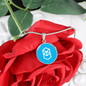Fantom (FTM) Circle Necklace Stainless Steel or 18k Gold 18-22"-Express Your Love Gifts