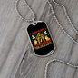 Fashion Philosophy Necklace Stainless Steel or 18k Gold Dog Tag 24" Chain-Express Your Love Gifts