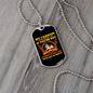 Fashion Philosophy Yellow Necklace Stainless Steel or 18k Gold Dog Tag 24" Chain-Express Your Love Gifts