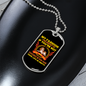 Fashion Philosophy Yellow Necklace Stainless Steel or 18k Gold Dog Tag 24" Chain-Express Your Love Gifts