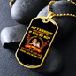 Fashion Philosophy Yellow Necklace Stainless Steel or 18k Gold Dog Tag 24" Chain-Express Your Love Gifts