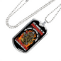 Fate Whispers To Firefighter Gift Stainless Steel or 18k Gold Dog Tag 24" Chain-Express Your Love Gifts