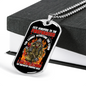 Fate Whispers To Firefighter Gift Stainless Steel or 18k Gold Dog Tag 24" Chain-Express Your Love Gifts