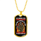 Fate Whispers To Firefighter Gift Stainless Steel or 18k Gold Dog Tag 24" Chain-Express Your Love Gifts