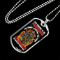 Fate Whispers To Firefighter Gift Stainless Steel or 18k Gold Dog Tag 24" Chain-Express Your Love Gifts