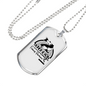 Father And Son Fishing Partners Necklace Stainless Steel or 18k Gold Dog Tag 24" Chain-Express Your Love Gifts