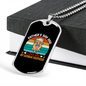 Father's Day 2021 Necklace Stainless Steel or 18k Gold Dog Tag 24" Chain-Express Your Love Gifts